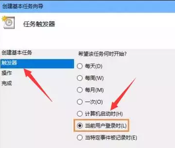 當前用戶登錄時 當前用戶登錄時