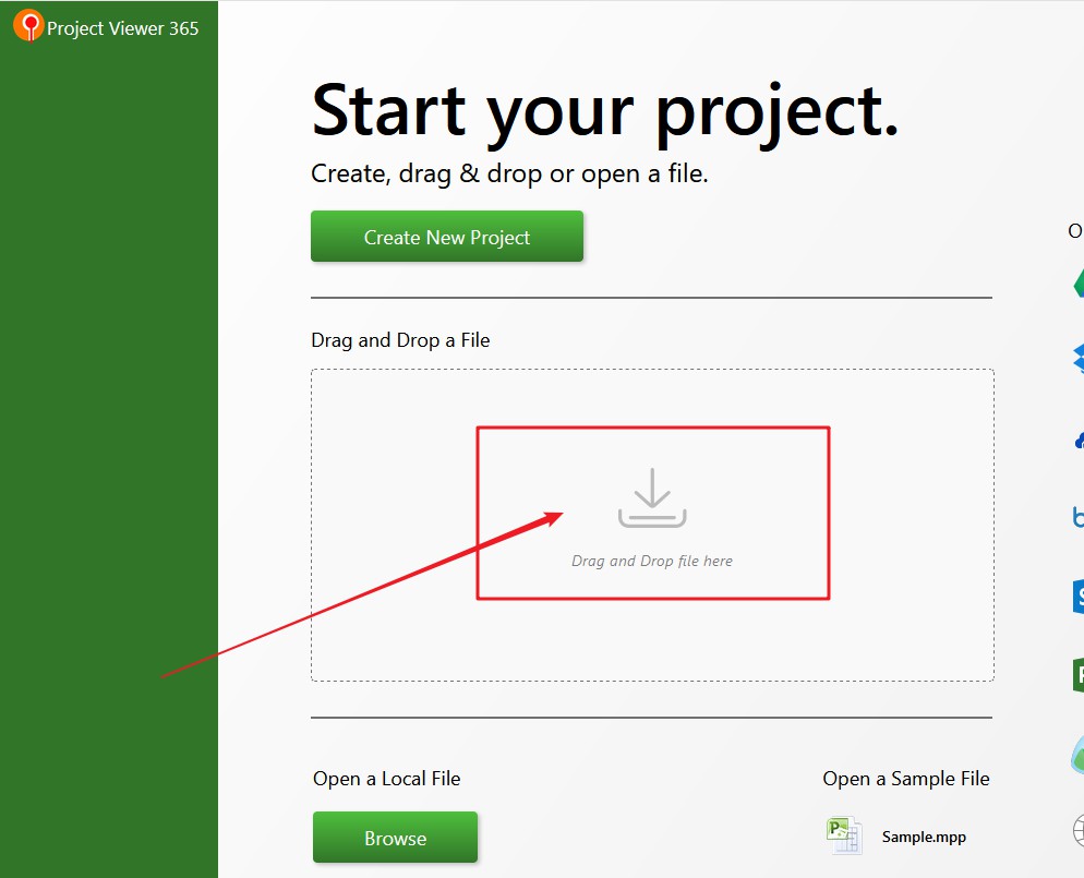 3-2拖動mpp文件至框內