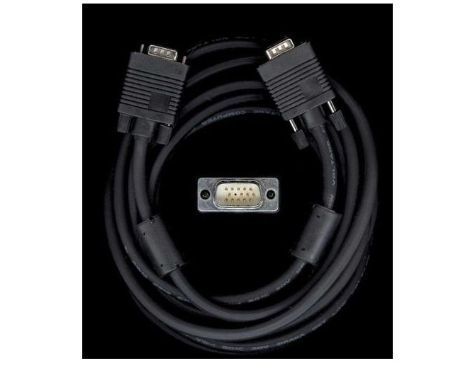 花屏死機解決方法:2檢查VGA線 花屏死機解決方法:2檢查VGA線