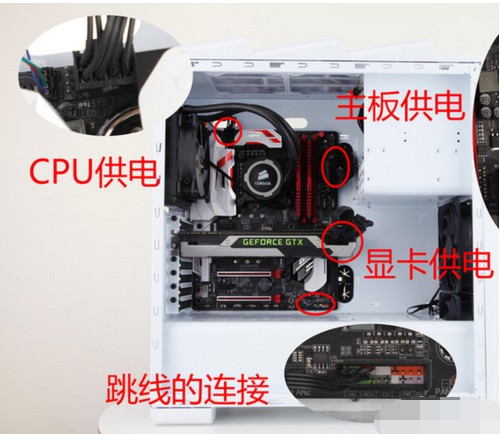 12-供電接口插上對應的電源輸入 12-供電接口插上對應的電源輸入