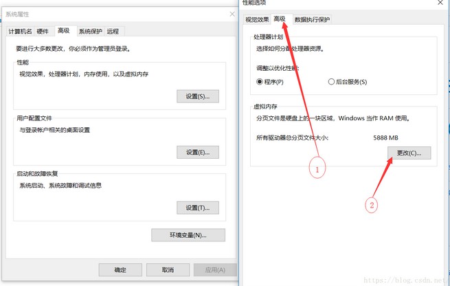 4-依次點擊“高級”-“更改” 4-依次點擊“高級”-“更改”