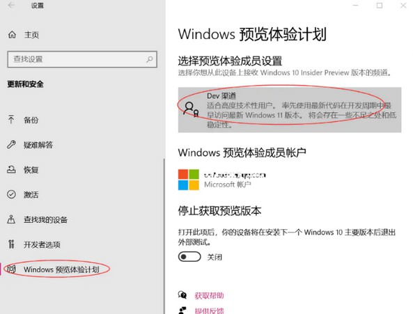 6-選擇DEV渠道計(jì)劃
