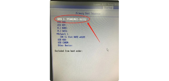 3-選中需要調整的硬盤 3-選中需要調整的硬盤