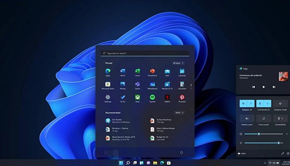 win11系統(tǒng)桌面 win11系統(tǒng)桌面
